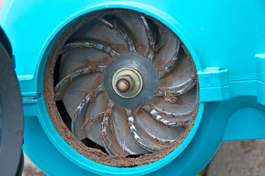 Lövsug smarta funktioner: Metallkvarn