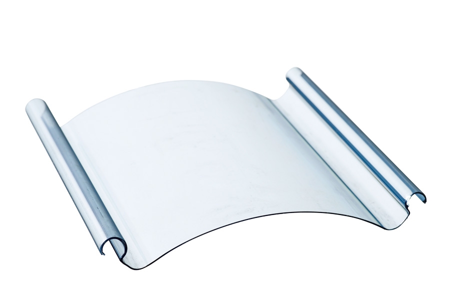 Varianter av plastplater: Bølgeplate