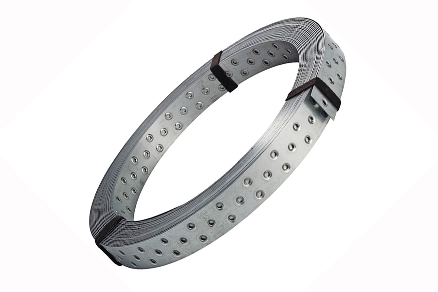 Varianter av hålplattor/hålband: Montageband