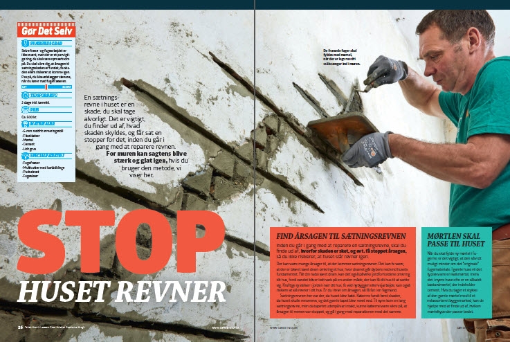 Reparation af sætningsskader