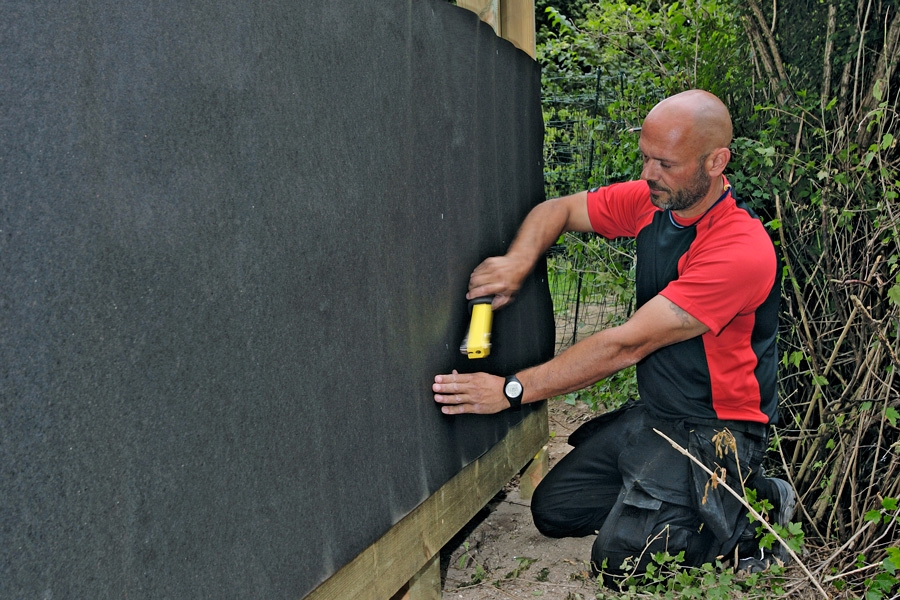 Må jeg ha vindpapp på uteboden?