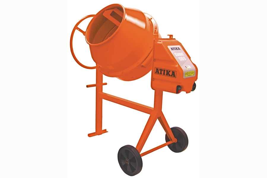 Skal du blande mange store porsjoner betong, kan du leie en betongblander. Betongblanderen er laget for å blande betong, og brukes ikke til kalkmørtler.