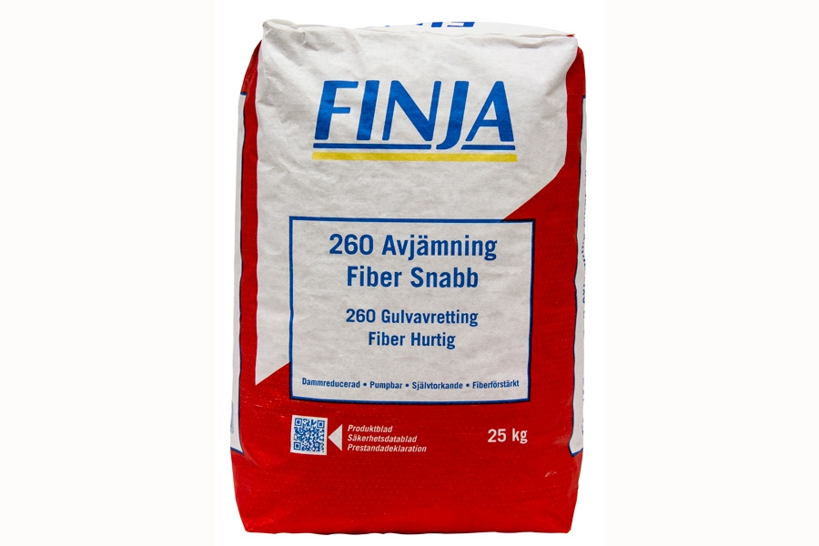 Golvspackelmassa ska blandas mycket exakt. Massan får varken vara för torr eller för våt. Följ anvisningarna noga. Häll i vattnet först, sedan pulvret.