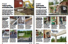 Tee se itse lasiterassi