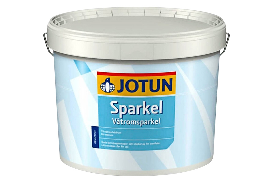 Varianter af sandspartel: Vådrumsspartel