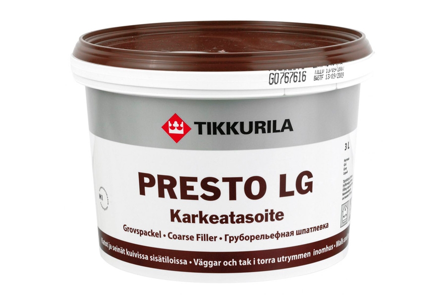 Kevyttasoite: Karkeatasoite