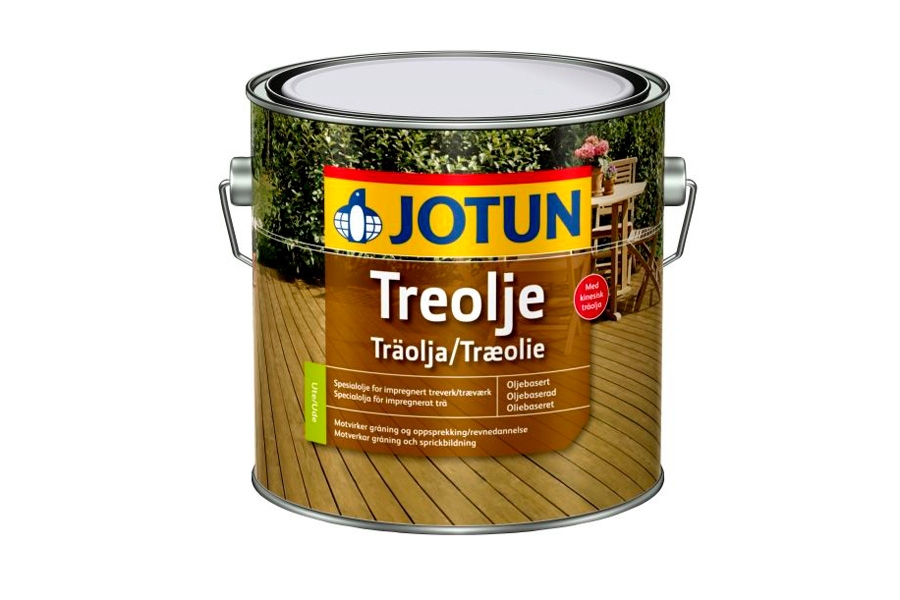 Varianter av treoljer: Terrasseolje