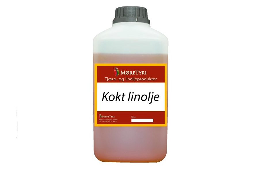 Varianter av treoljer: Linolje, kokt