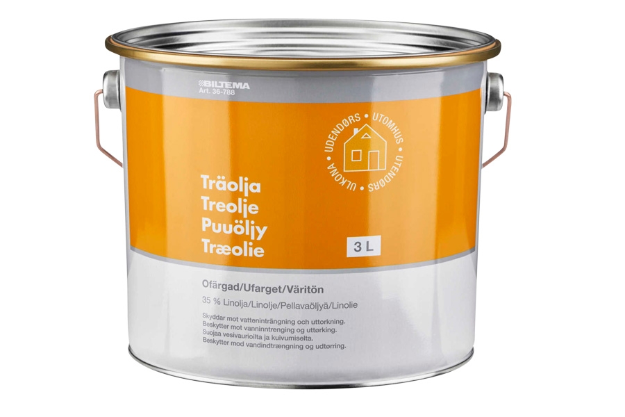 Olika slags träolja: Olja för trädgårdsmöbler