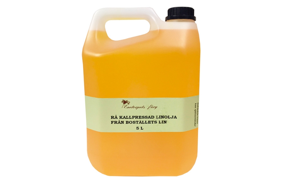 Olika slags träolja: Linolja, inne