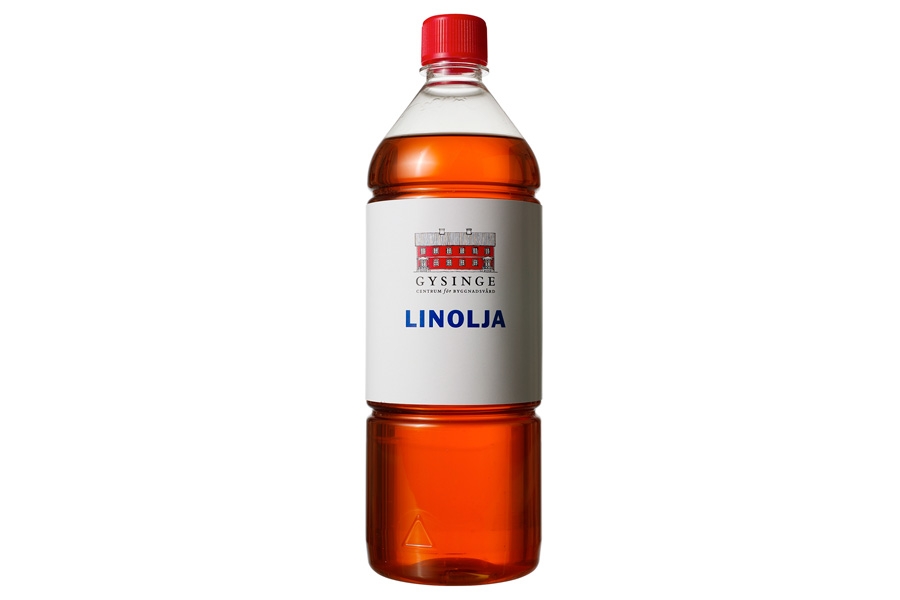 Olika slags träolja: Linolja, ute