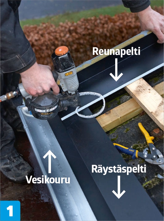 Uusi katto vanhan päälle