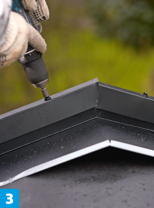 Uusi katto vanhan päälle