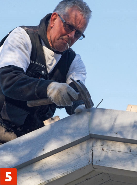 Lägga plåttak på befintligt tak