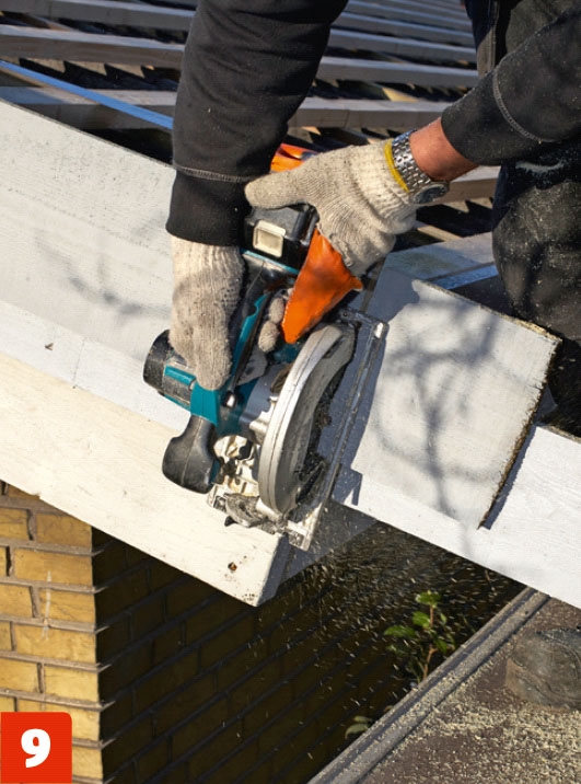 Lägga plåttak på befintligt tak