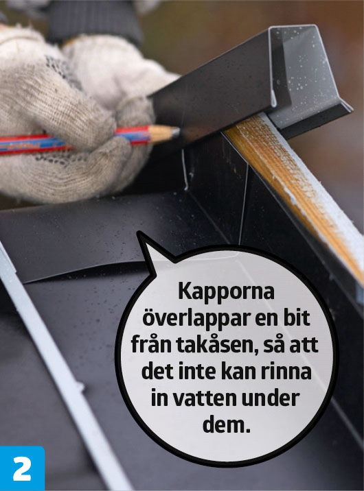 Lägga plåttak på befintligt tak