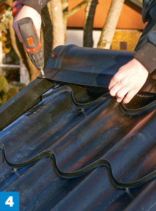 Lägga plåttak på befintligt tak