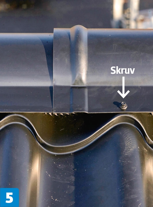 Lägga plåttak på befintligt tak