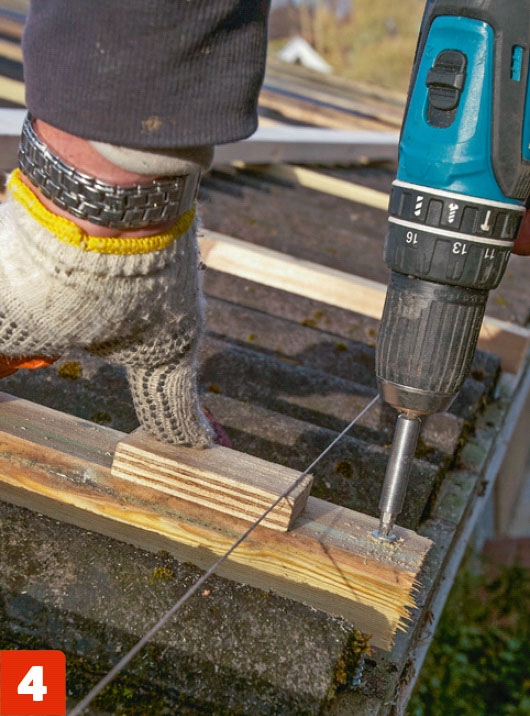 Legge nytt tak på gammelt tak