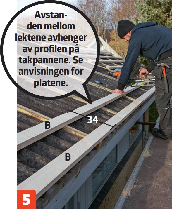 Legge nytt tak på gammelt tak