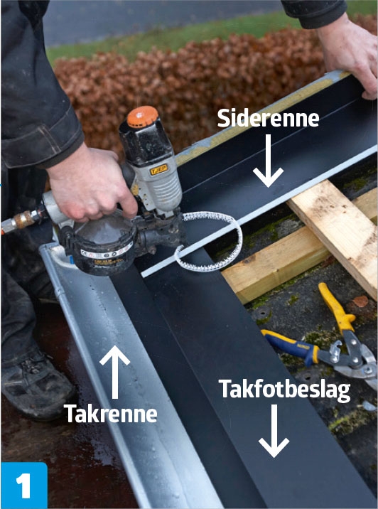 Legge nytt tak på gammelt tak