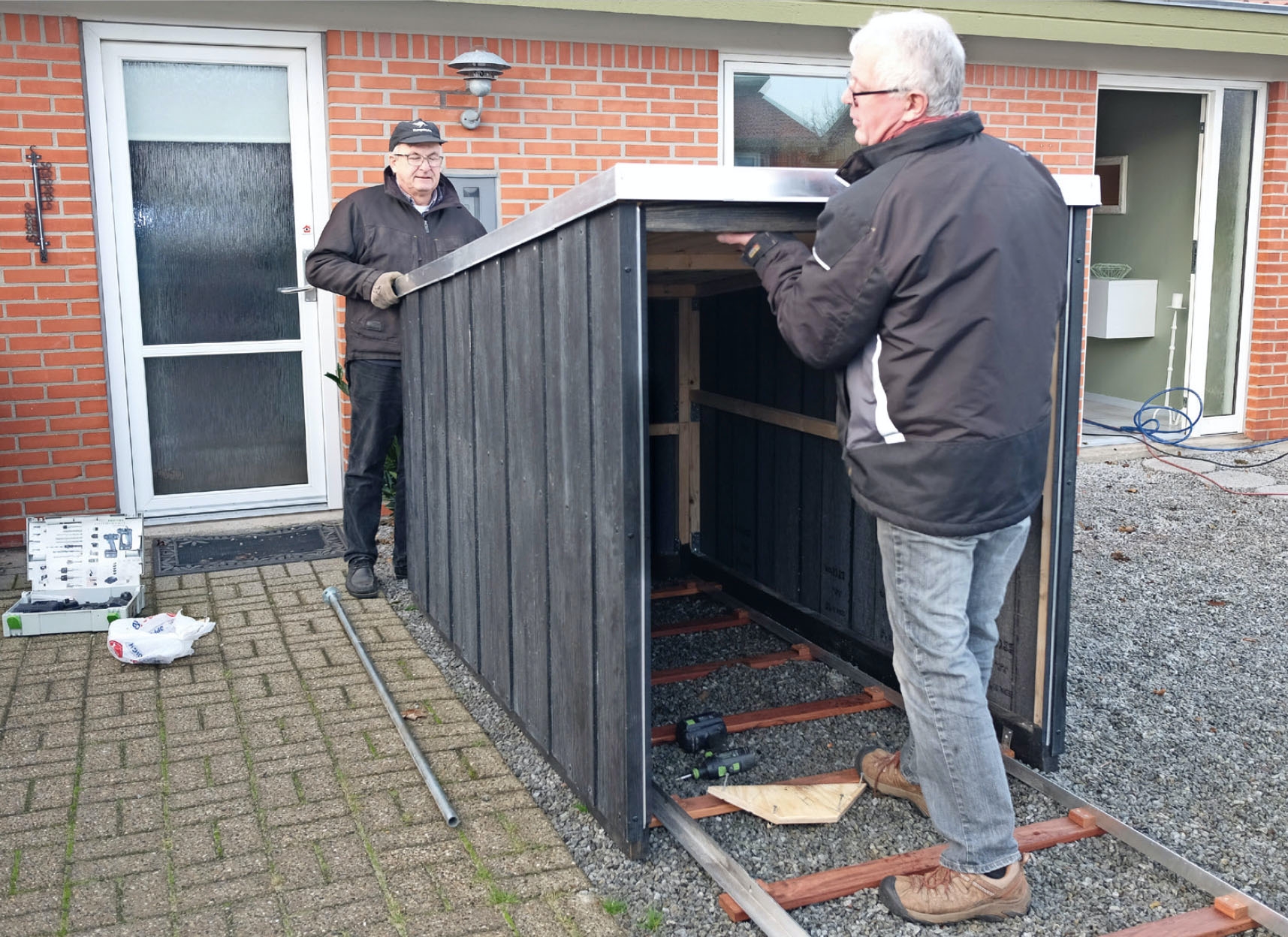 Bygg en Sykkelgarasje