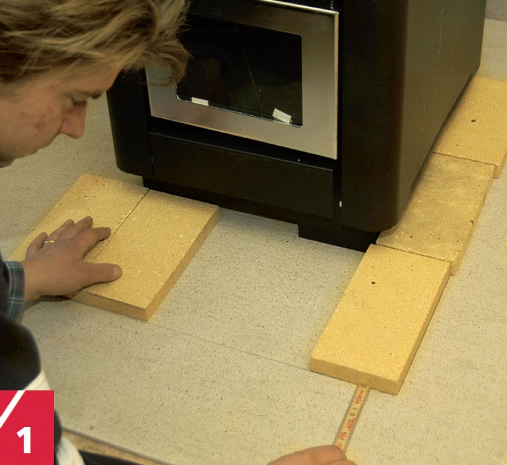 Ulkosaunan kiukaan asentaminen