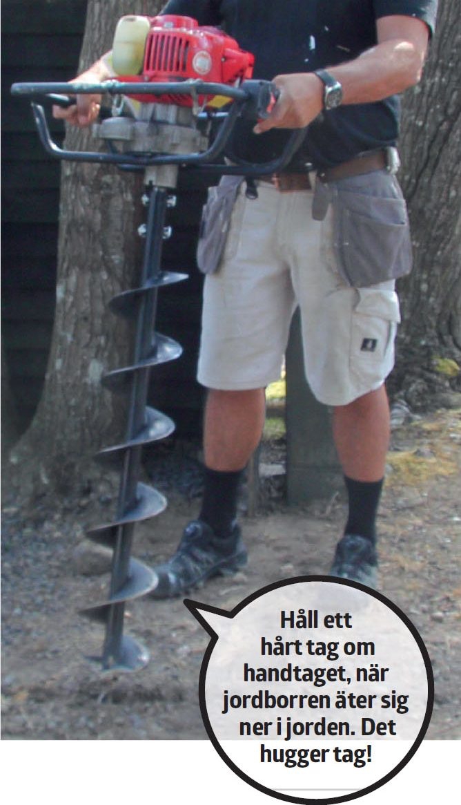 bygga portal trädgård