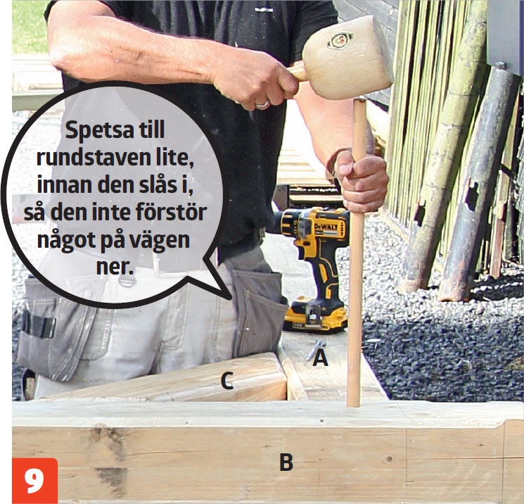 Bygga portal trädgård