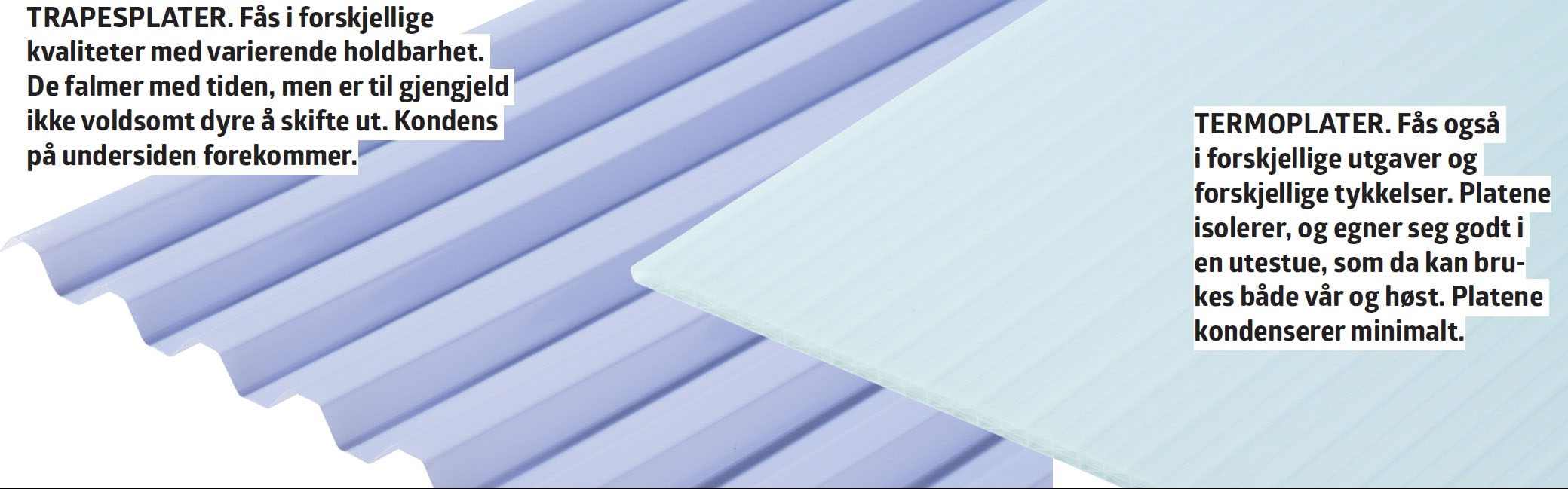 Takplater til takoverbygget