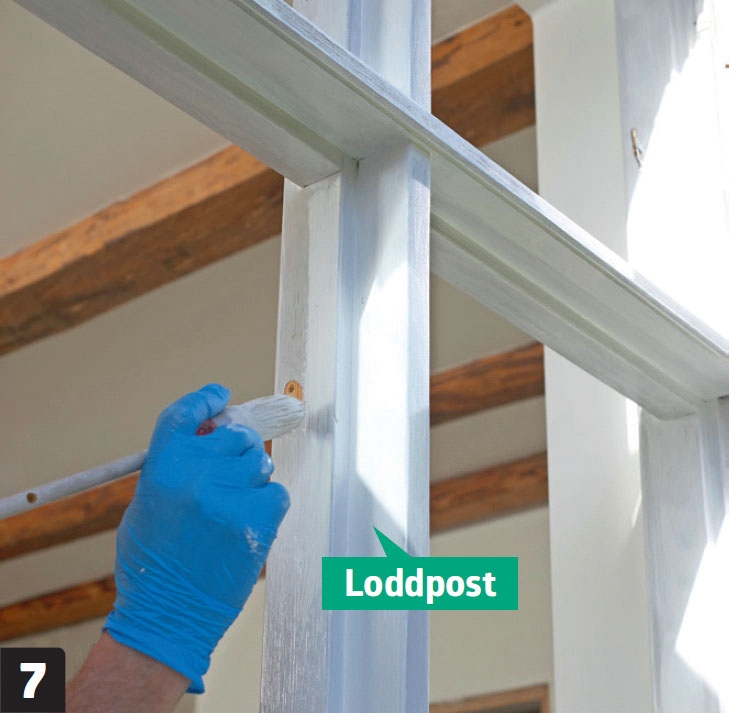 Male vinduer innvendig