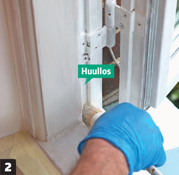 80-luvun ikkunoiden kunnostus