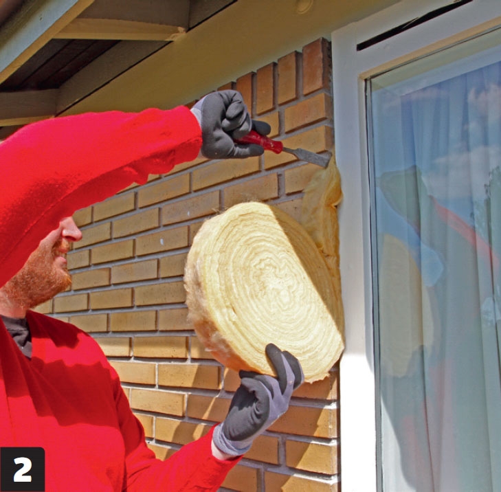 Fuge rundt om vinduer