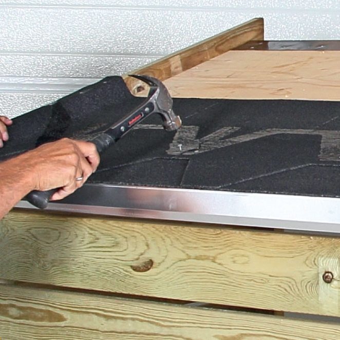 Bygga Enkelt Vedskjul