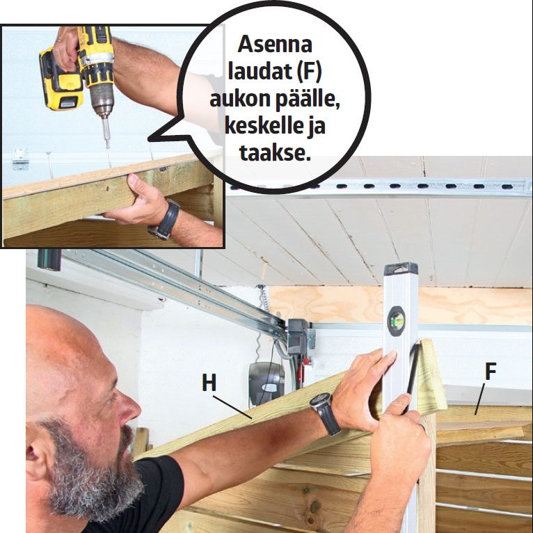 Puukatos Kuormalavoista