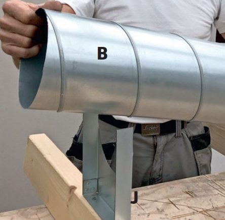 Legg rørene til varmeflyttingsanlegg i bæringene