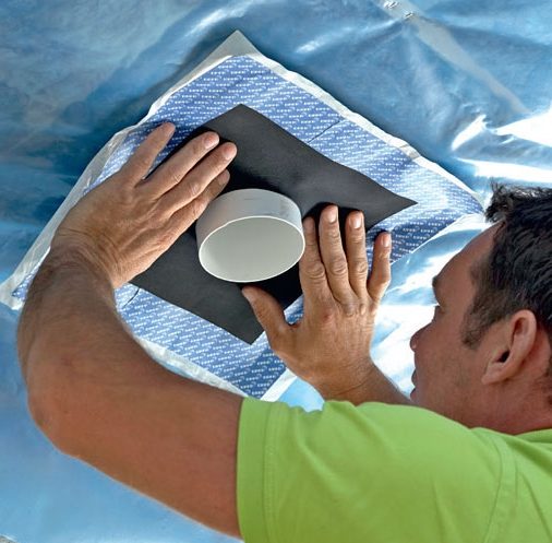 Ångspärr till värmeflyttaranläggning