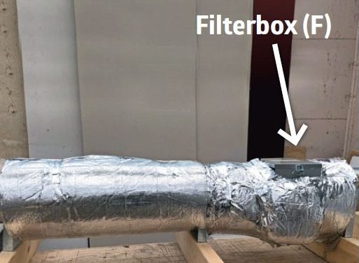 Packa in värmeflyttarsystemet i isolering