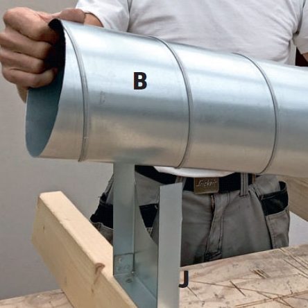 Asenna putket kannatti-miin