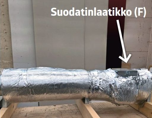 Eristä koko putkisto