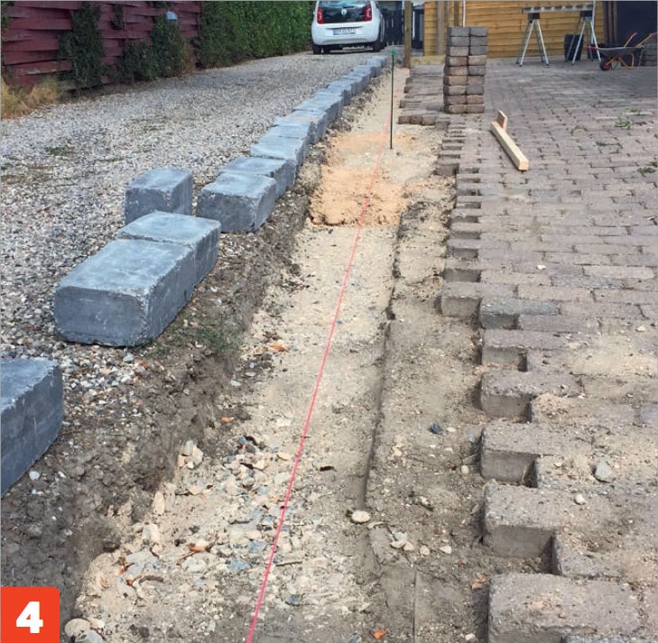 Kantblokke: Stenene genbruges.