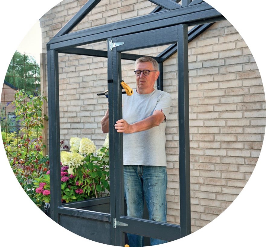 Kasvihuone seinämalli