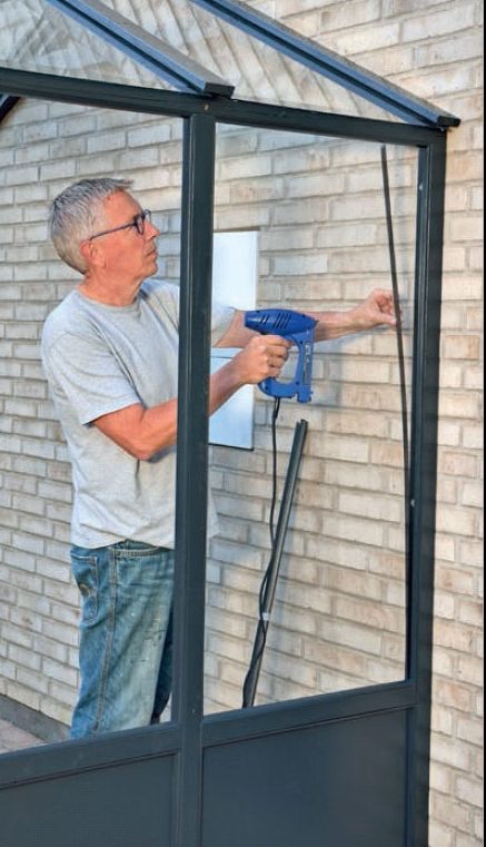 Kasvihuone seinämalli