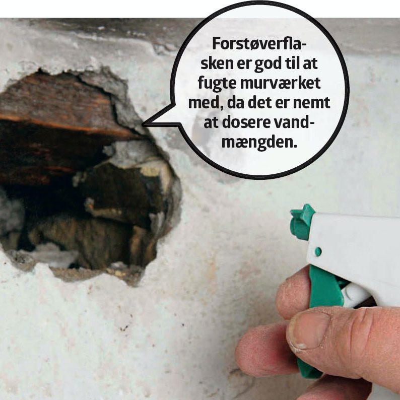 Hvordan murer man et hul til
