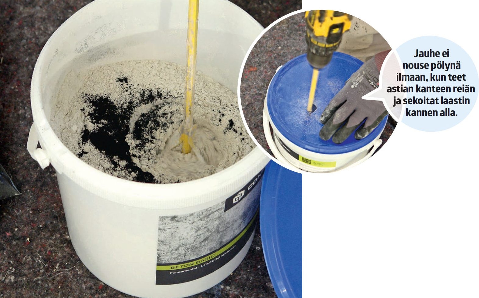 Mikrosementti kylpyhuone