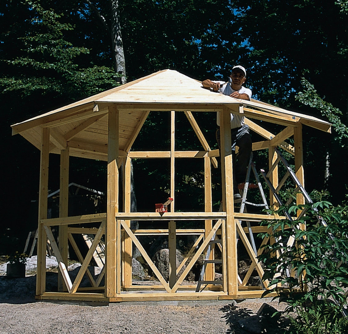 Byg 8 kantet pavillon