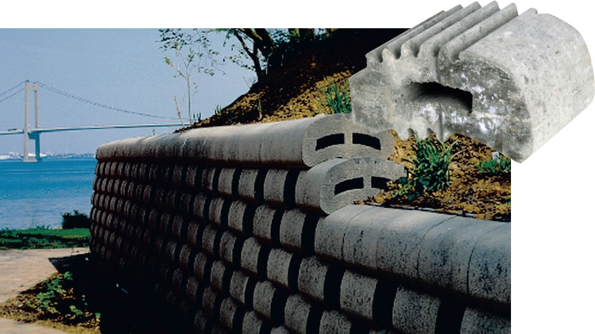 Tukimuurin rakentaminen