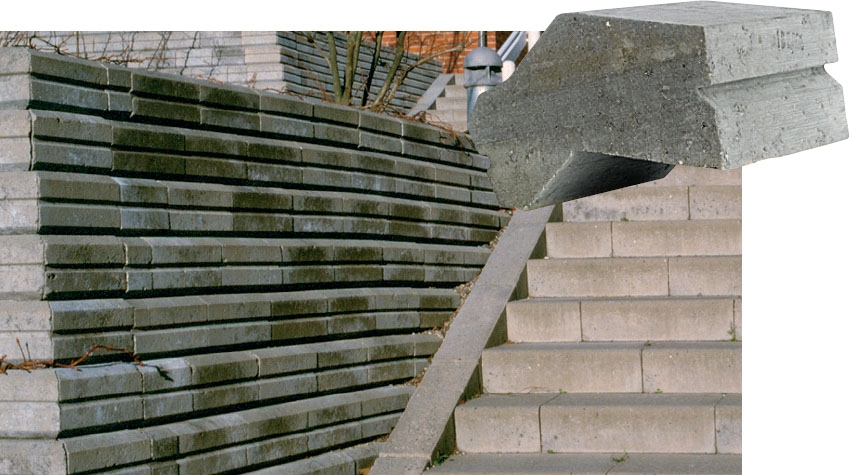 Tukimuurin rakentaminen