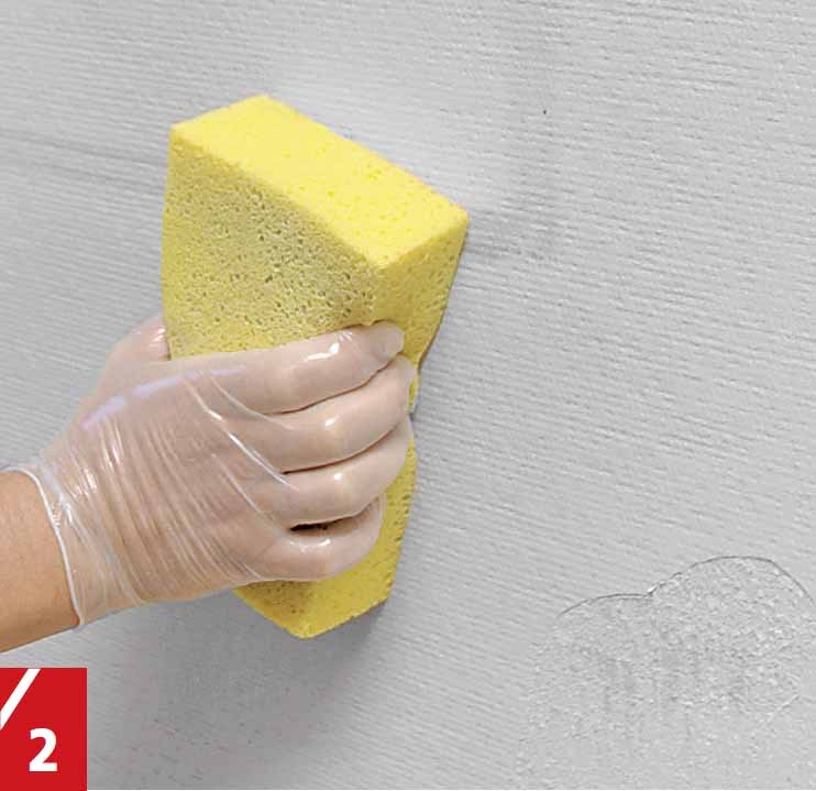 Lasikuitutapetin puhdistus