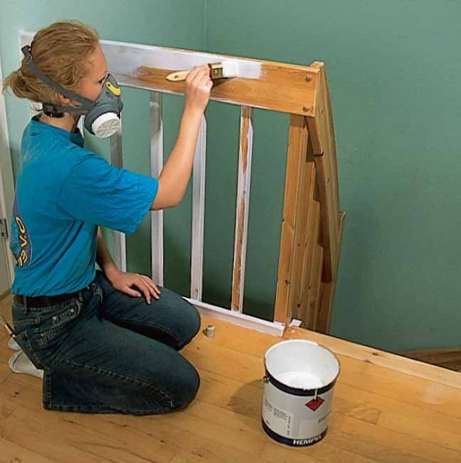 Portaiden maalaus: Maalaa portaat